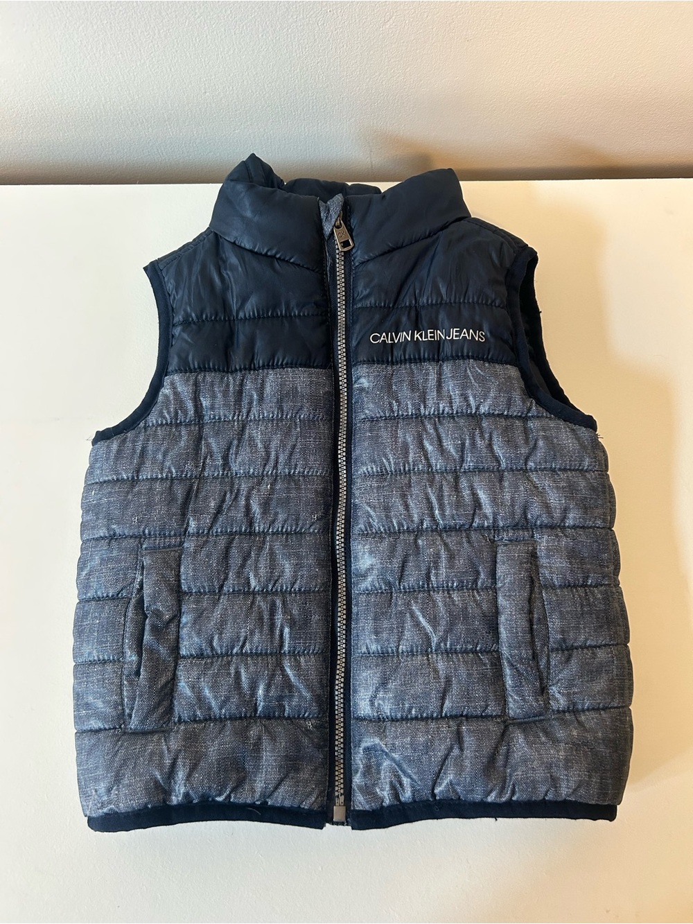 Calvin Klein Jeans Navy Blue Infant Jacket